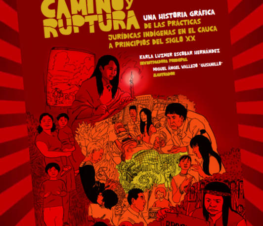 Quintinada Muralista: Reading and Art Workshops on "Camino y Ruptura": A Graphic History of Indigenous Legal Practices